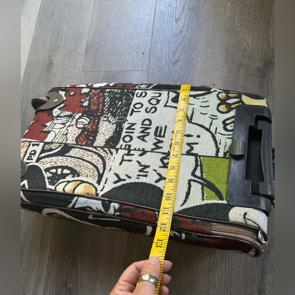 Mickey Mouse duffel weekend rolling bag for a short trip. - Picture 10 of 13